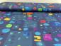 Preview: Patchworkstoff Windham Fabrics Presents dunkelblau mit leuchtenden Formen Digitaldruck